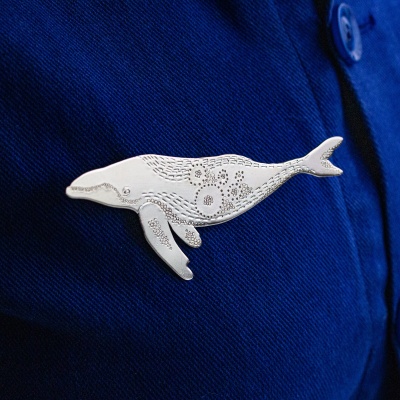 Broche Baleine