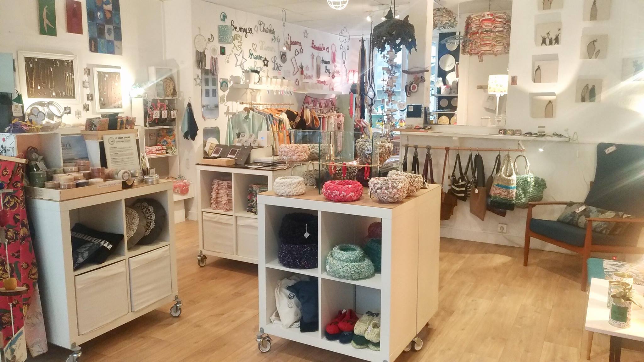 Interieur de la boutique Tilt à Brest